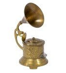 Vintage Brass Gramophone - Perfect for Home Decor