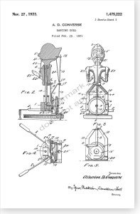 Siam Sue Victrola Gramophone Toy Patent Print