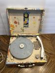 1970s USA Cartoon Decorative Record Player Parts
