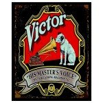Vintage RCA Dog Sticker Sign for Gramophones