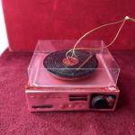Barbie Dollhouse Vinyl Record Player Ornament