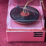 Barbie Dollhouse Vinyl Record Player Ornament