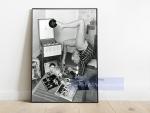 1960s Groovy Girl Gramophone Player Photo Print