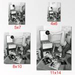 1960s Groovy Girl Gramophone Player Photo Print