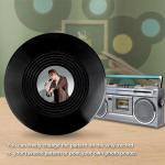 Vintage Turntable Record Set for Stylish Decor