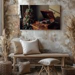 Vintage Record Player Wall Art for Cozy Spaces