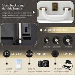 JORLAI Vintage Bluetooth Portable Record Player