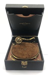 Columbia Model 211 Portable Wind-up Gramophone