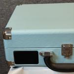 Portable Vintage Victrola Suitcase Record Player with Bluetooth