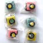 Set of 6 Vintage Vinyl Record Cake Toppers