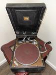 HMV Model 102 Portable Gramophone - Black