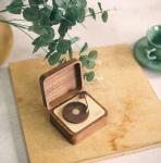 Vintage Vinyl Record Player Music Box - Classic Style