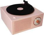 Pink Retro Bluetooth Gramophone Player for Girls