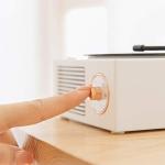 Pink Retro Bluetooth Gramophone Player for Girls