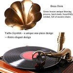 Bluetooth Vintage Gramophone Record Player with Subwoofer