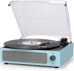 Vintage Vinyl Record Player with Bluetooth Speakers