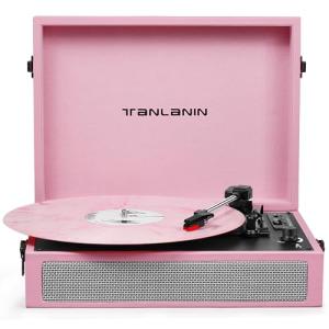 Retro Bluetooth Record Player with Built-in Speakers