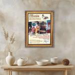 Antique Gramophone Music Box Wall Art Canvas