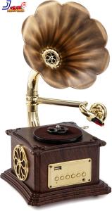 Wooden Bluetooth Vintage Style Record Player
