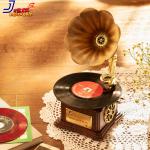 Wooden Bluetooth Vintage Style Record Player