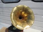 Antique Indian Horn Phonograph Gramophone Player