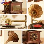 Wooden Bluetooth Vintage Style Record Player