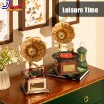 Wooden Bluetooth Vintage Style Record Player