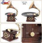 Wooden Bluetooth Vintage Style Record Player