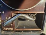 Antique HMV Portable Gramophone Phonograph - Plays Great
