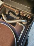 Antique HMV Portable Gramophone Phonograph - Plays Great