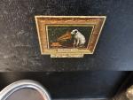 Antique HMV Portable Gramophone Phonograph - Plays Great