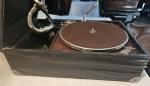 Antique HMV Portable Gramophone Phonograph - Plays Great