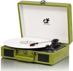 Retro Bluetooth Suitcase Record Player with Speakers