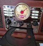 Retro Style Gramophone Player for Vinyl and CD