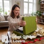 Retro Bluetooth Suitcase Record Player with Speakers