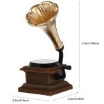 Miniature Gramophone Record Player Decorative Gift
