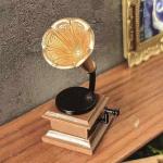Miniature Gramophone Record Player Decorative Gift