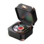 Portable Vintage Record Player with Bluetooth Speaker