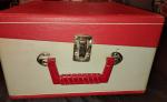 1956 Columbia Vintage Portable Record Player - Red