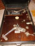 1920s HMV 101 Portable Crank Gramophone