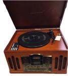 Crosley Vintage AM/FM Radio Vinyl Turntable Player