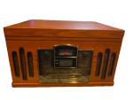 Crosley Vintage AM/FM Radio Vinyl Turntable Player