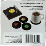 Set of 4 Music-Themed Coasters for Home