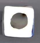 Miniature Hand-Painted Porcelain Gramophone Phonograph