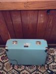 Blue Vintage Suitcase Turntable by 1byone