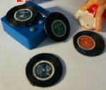 Vintage '60s Teen Cake Toppers with Record Player