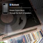 Crosley Voyager Floral Bluetooth Vinyl Record Player