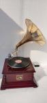 Working Antique HMV Gramophone Phonograph Record Player