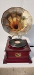 Working Antique HMV Gramophone Phonograph Record Player