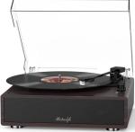 Vintage-Inspired Bluetooth Vinyl Record Player with Speakers
